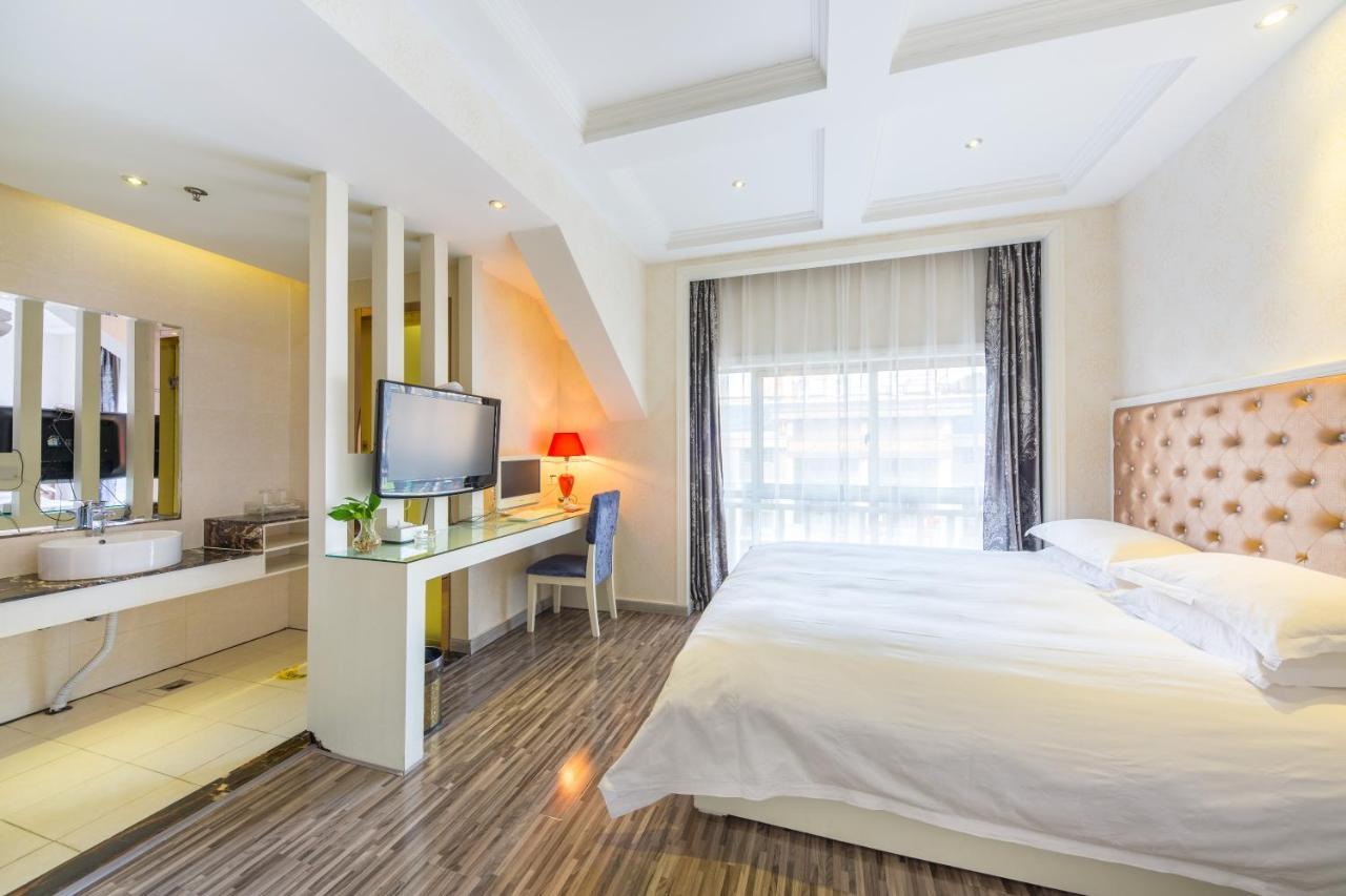 Lingshang Hotel อี้วู ภายนอก รูปภาพ